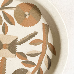 Inlayed Ceramic Plate