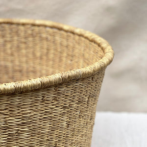 Simple Oversized Floor Bolga Basket