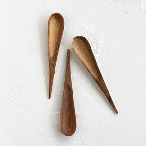 Tapered Olive Wood Spoon