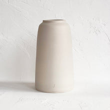 Load image into Gallery viewer, White Stoneware Vase
