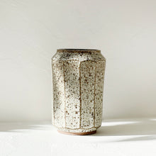 Load image into Gallery viewer, Speckled Facet Vase