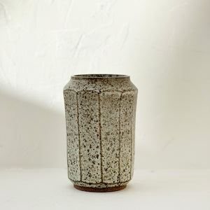 Speckled Facet Vase
