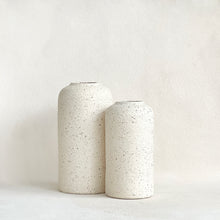 Load image into Gallery viewer, Gemma Vase in Pebbled Crema