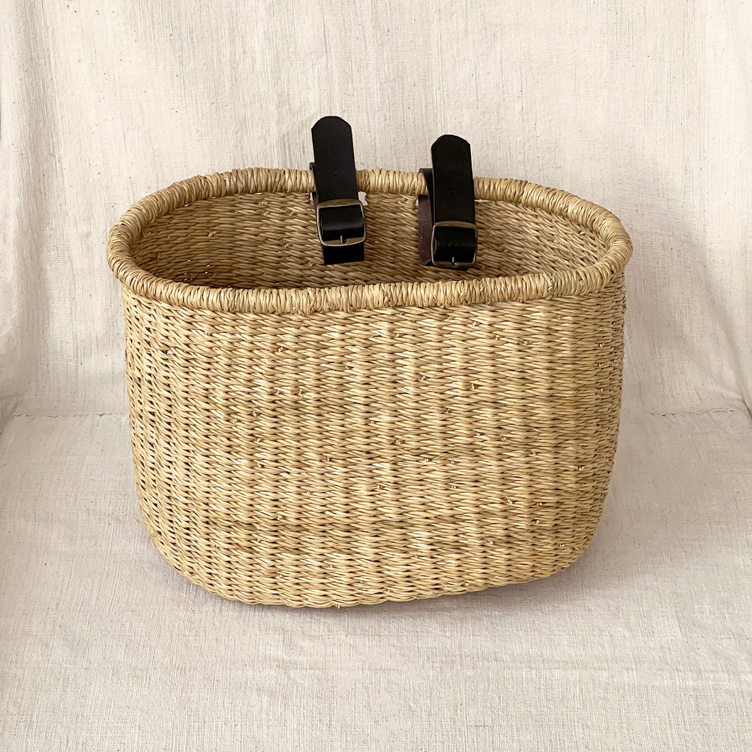 Elephant Grass Bicycle Basket