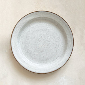 Matte White Serving Plate