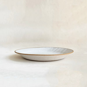 Matte White Serving Plate