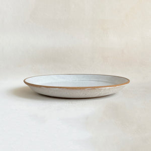 Matte White Serving Plate