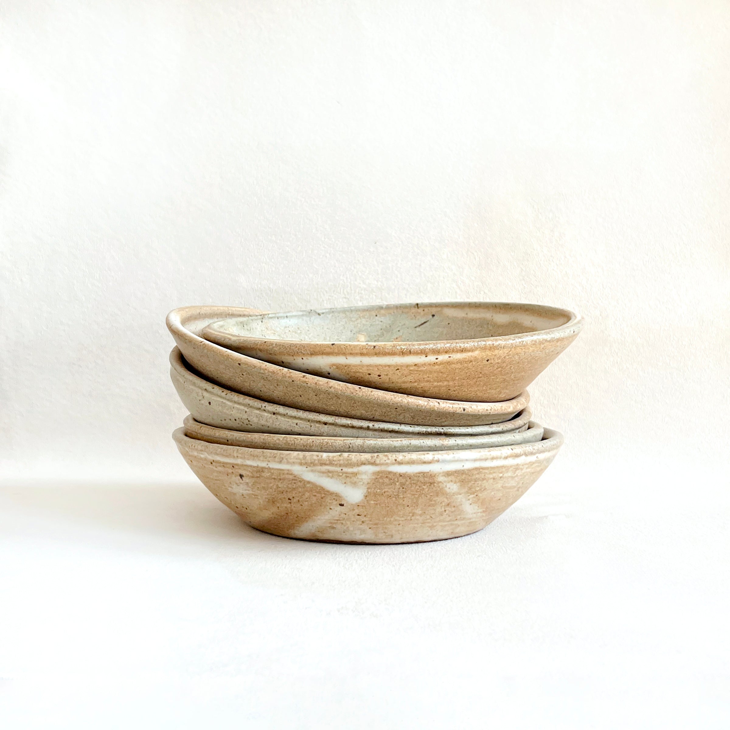 Pasta Bowls in Peach