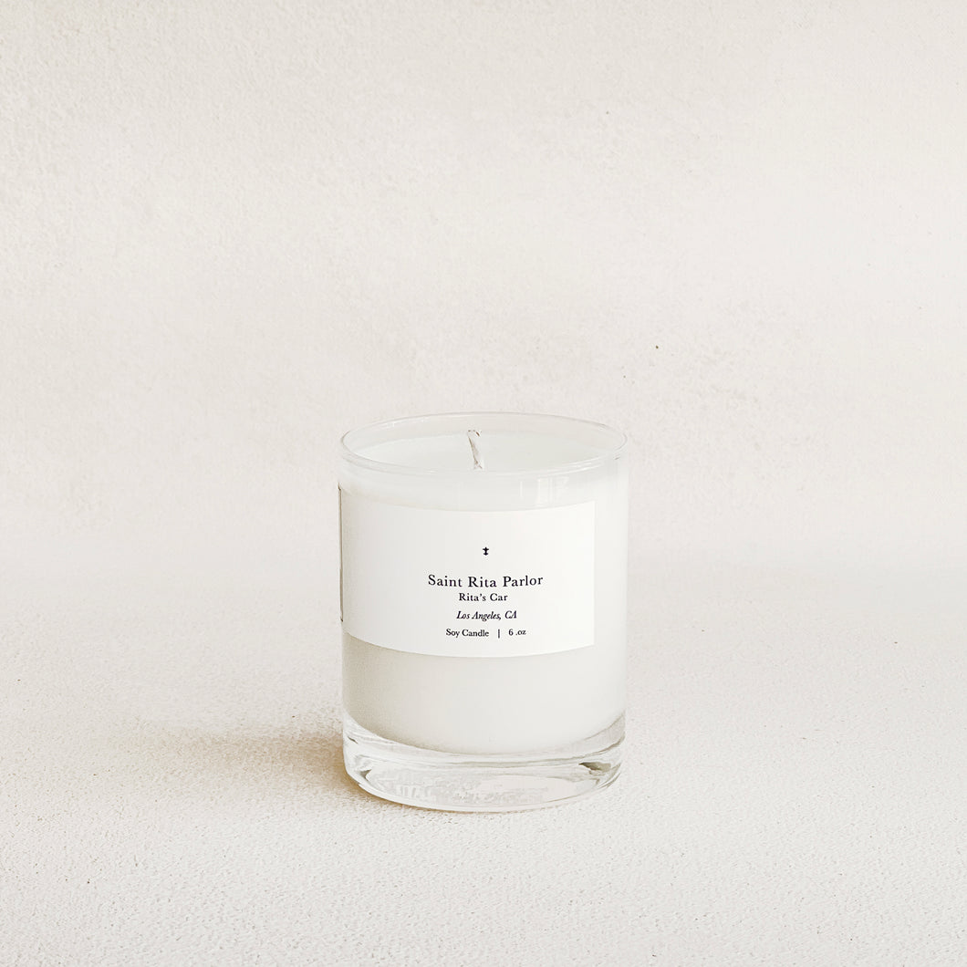 Rita's Car Candle