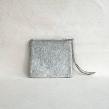 Load image into Gallery viewer, Kyoto Leather Pouch in Grey