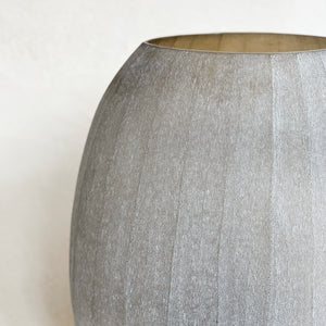 Large Glass Vase in Sand