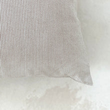 Load image into Gallery viewer, Pinstripe Pillow in Clay