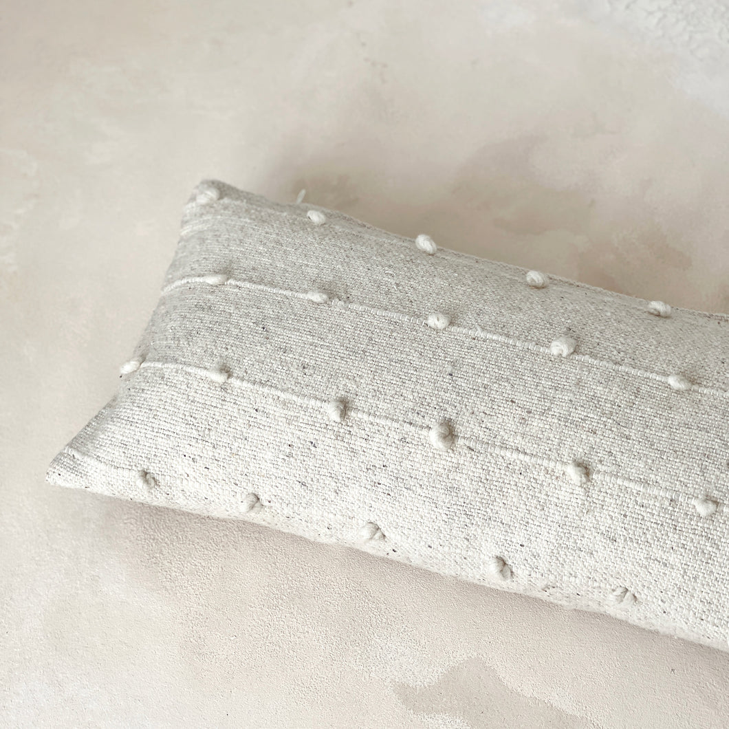 Wool Lumbar Loop Pillow