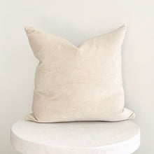 Load image into Gallery viewer, Velvet &amp; Linen Pillow