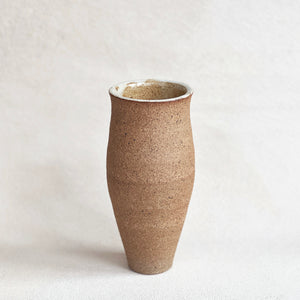 Soft Curved Sandy Vase