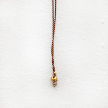 Load image into Gallery viewer, Tiny Diamond Raindrop Necklace