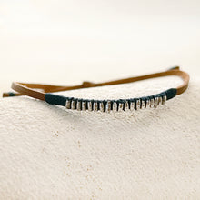 Load image into Gallery viewer, Leather Beaded Bracelet