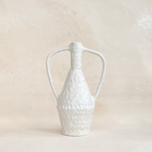 Load image into Gallery viewer, Pinched Vase in White