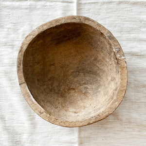 Small Nepali Wooden Bowl