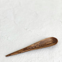 Load image into Gallery viewer, Tapered Olive Wood Spoon