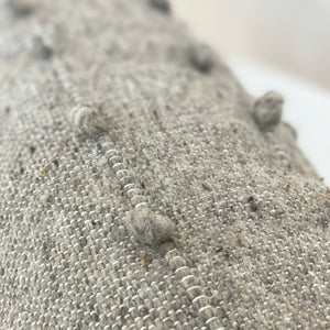 Wool Lumbar Loop Pillow